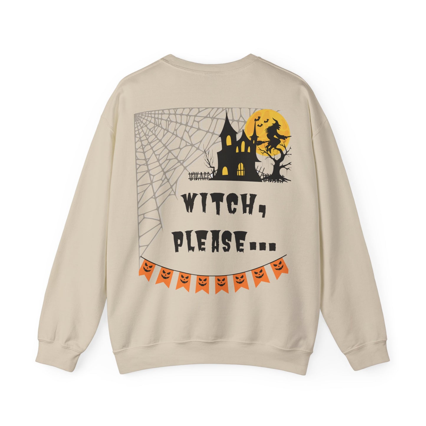 Heks, alsjeblieft... Halloween - Unisex Heavy Blend™ Crewneck Sweatshirt