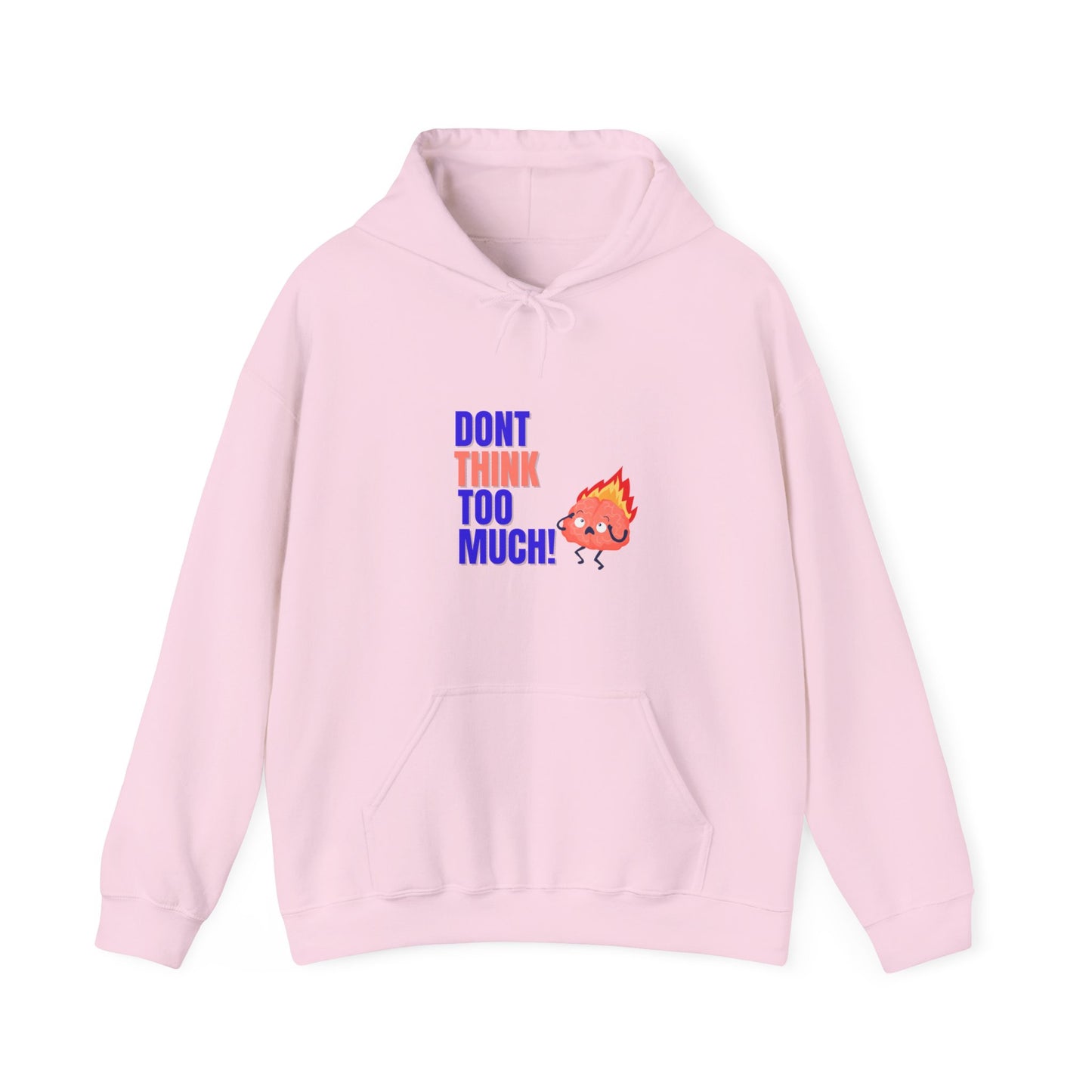 Denk niet te veel na - Unisex Heavy Blend™ Hooded Sweatshirt