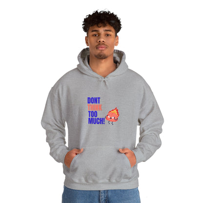 Denk niet te veel na - Unisex Heavy Blend™ Hooded Sweatshirt