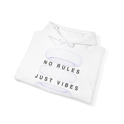 No Rules Just Vibes Light - Unisex Heavy Blend™ Hooded Sweatshirt