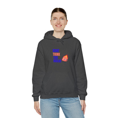 Denk niet te veel na - Unisex Heavy Blend™ Hooded Sweatshirt