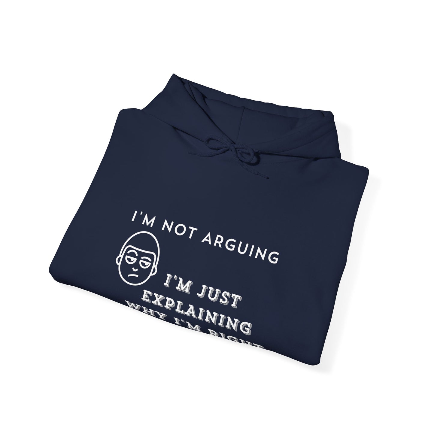 Ik Arguing Not Dark - Unisex Heavy Blend™ Sweatshirt met Capuchon