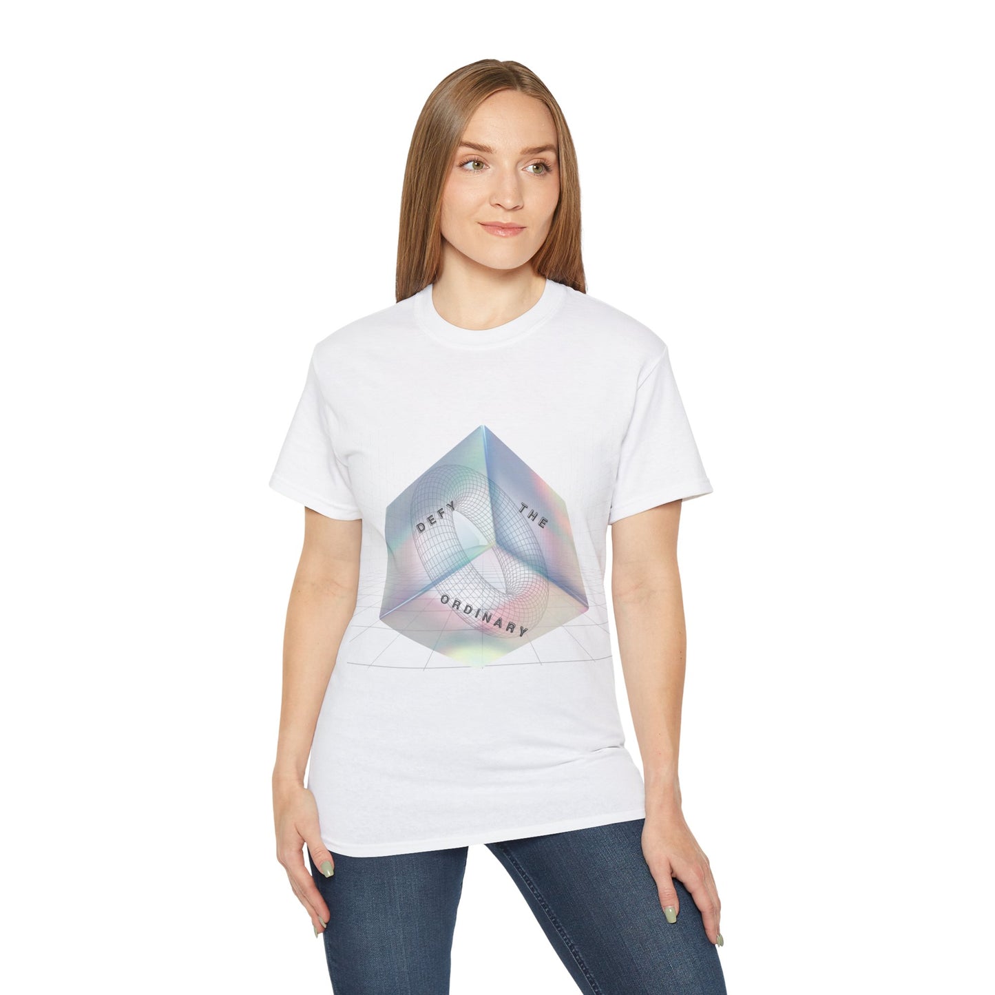 Defy The Ordinary - Unisex Ultra Katoenen T-shirt