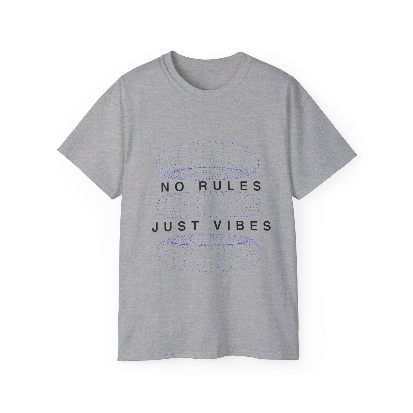 No Rules Just Vibes Light - Unisex Ultra Cotton Tee