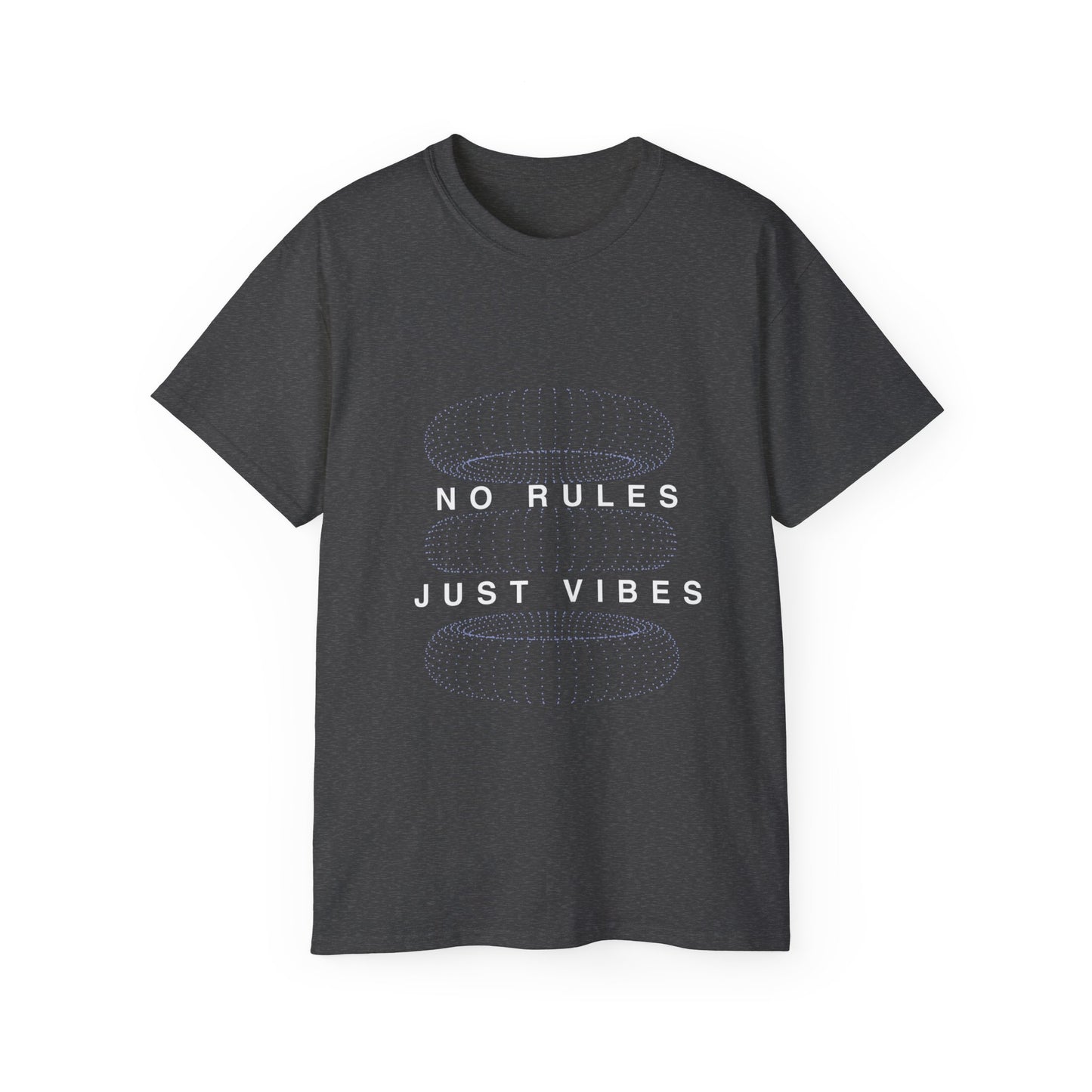 No Rules Just Vibes Dark - Unisex Ultra Cotton Tee