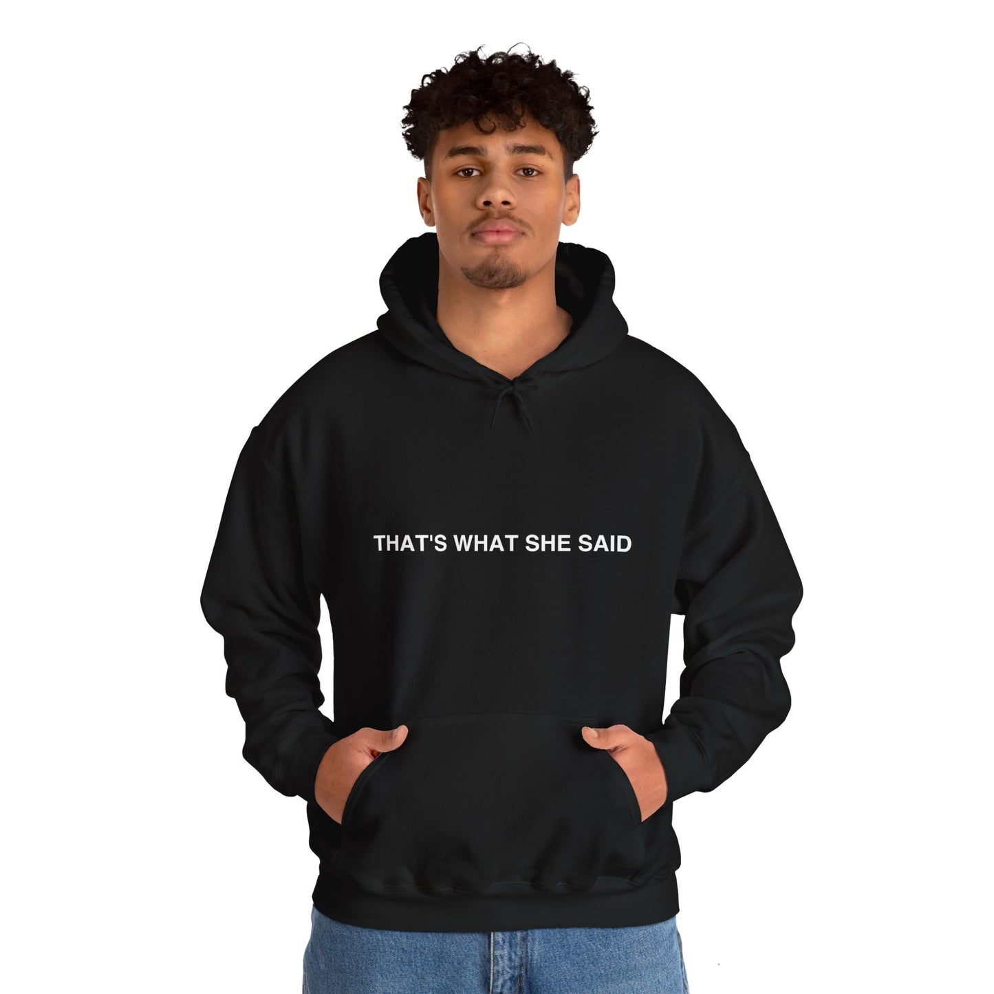 That`s What She Said Dark - Unisex Heavy Blend™ Hooded Sweatshirt