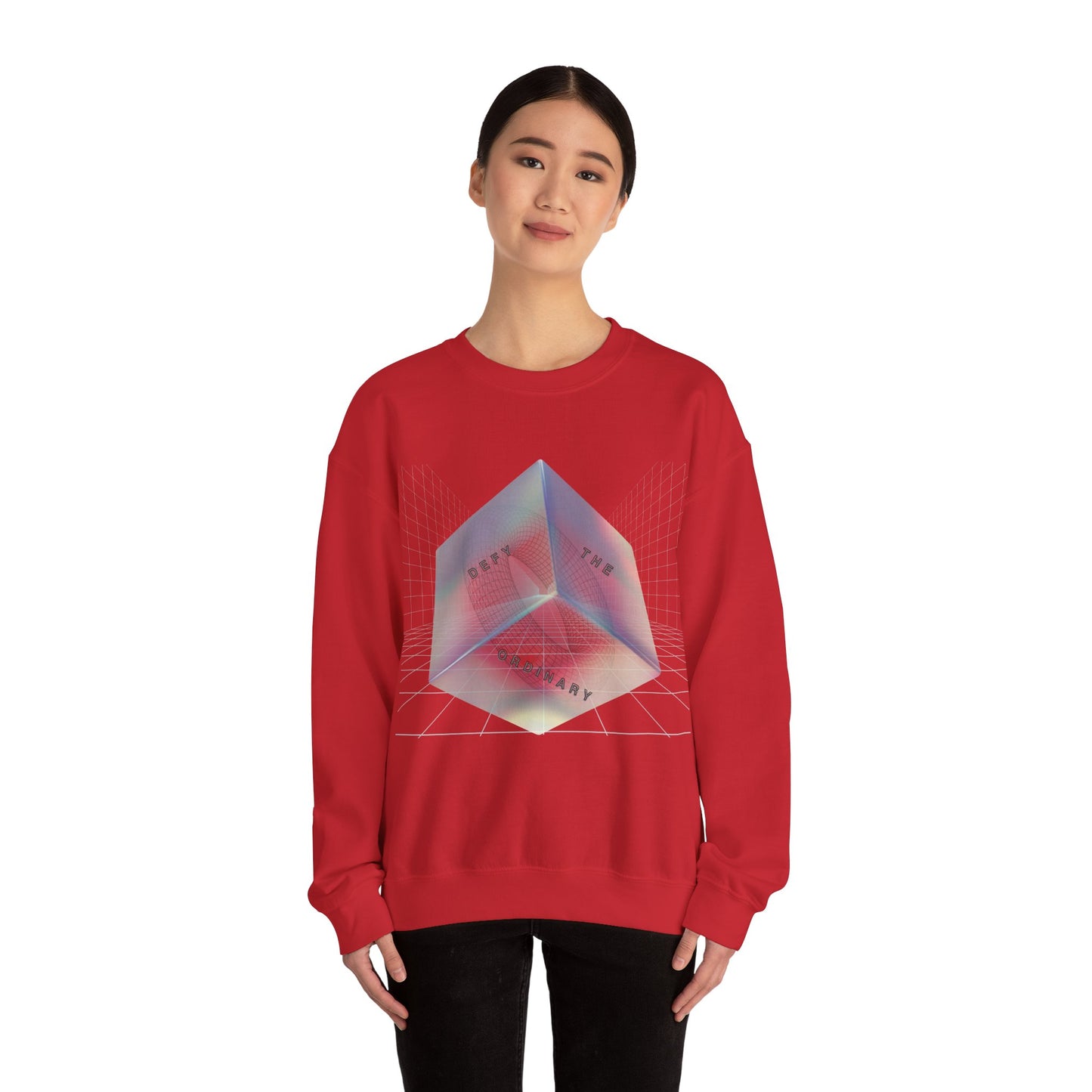 Defy The Ordinary - Unisex Heavy Blend™ Sweatshirt met ronde hals