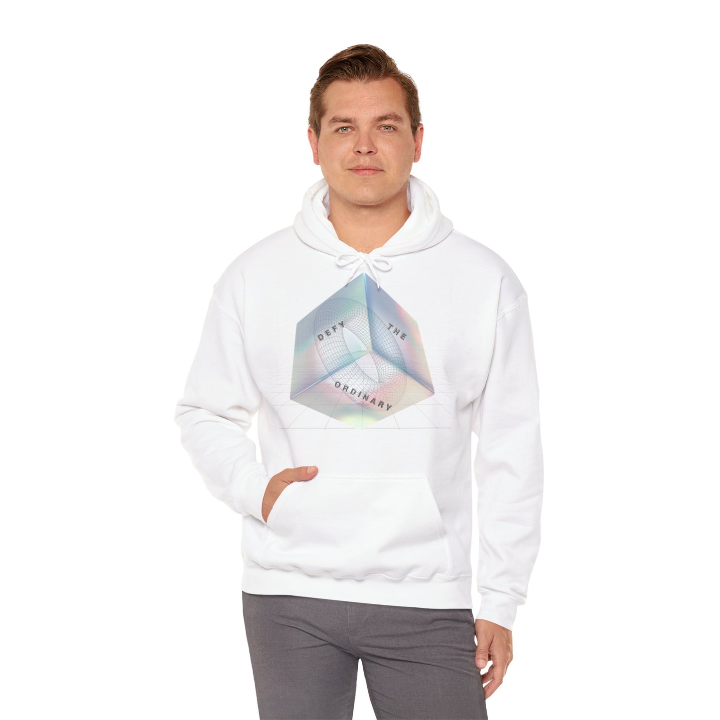 Defy The Ordinary - Unisex Heavy Blend™ Sweatshirt met capuchon