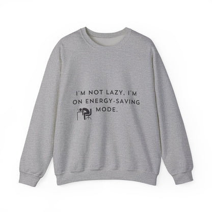 I Am Not Lazy Light - Unisex Heavy Blend™ Crewneck Sweatshirt