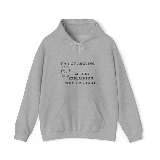 Ik Arguing Not Light - Unisex Heavy Blend™ Hooded Sweatshirt