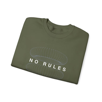 No Rules Just Vibes Dark - Unisex Heavy Blend™ Crewneck Sweatshirt