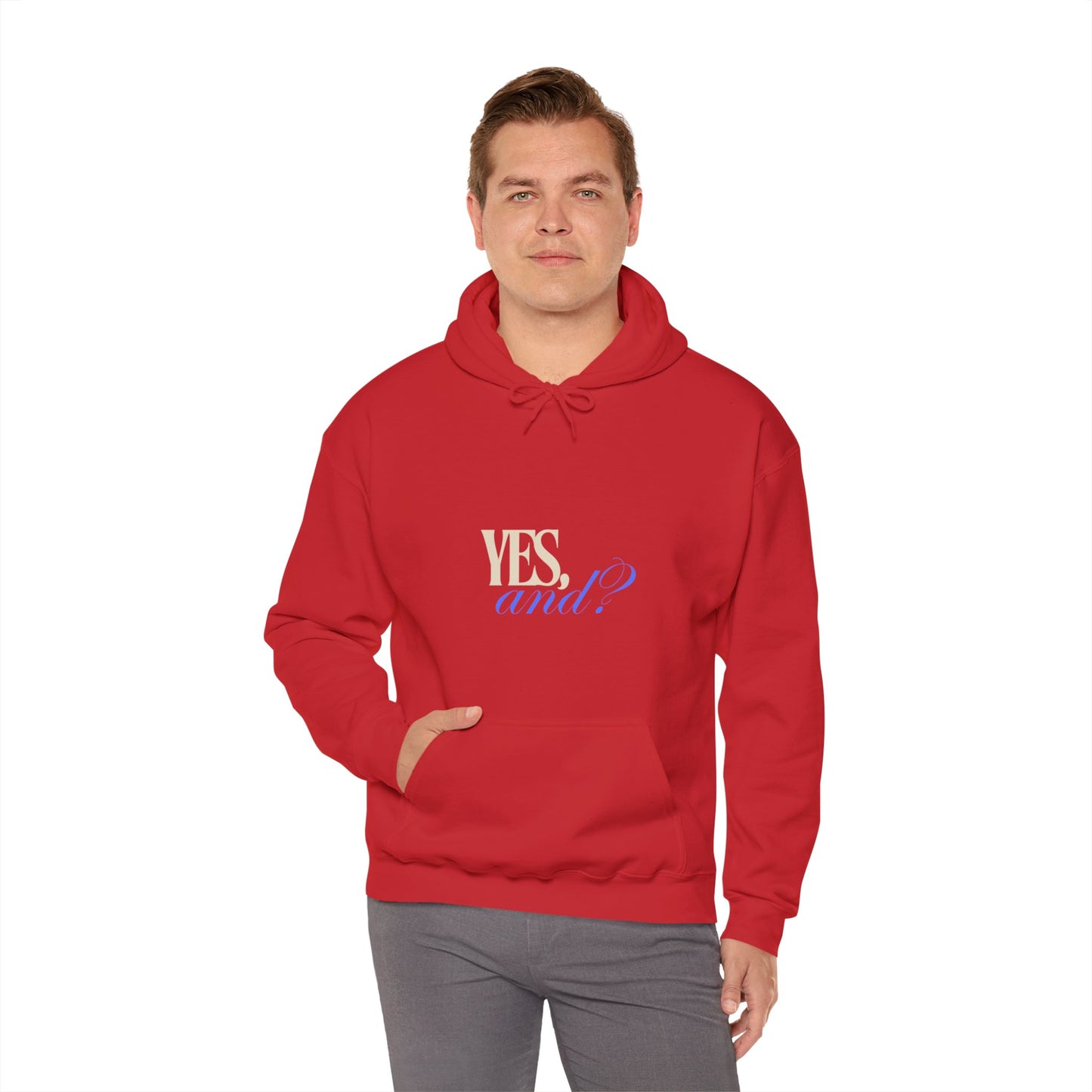 Yes, And? - Unisex Heavy Blend™ Hooded Sweatshirt