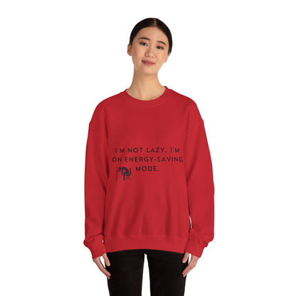 I Am Not Lazy Light - Unisex Heavy Blend™ Crewneck Sweatshirt