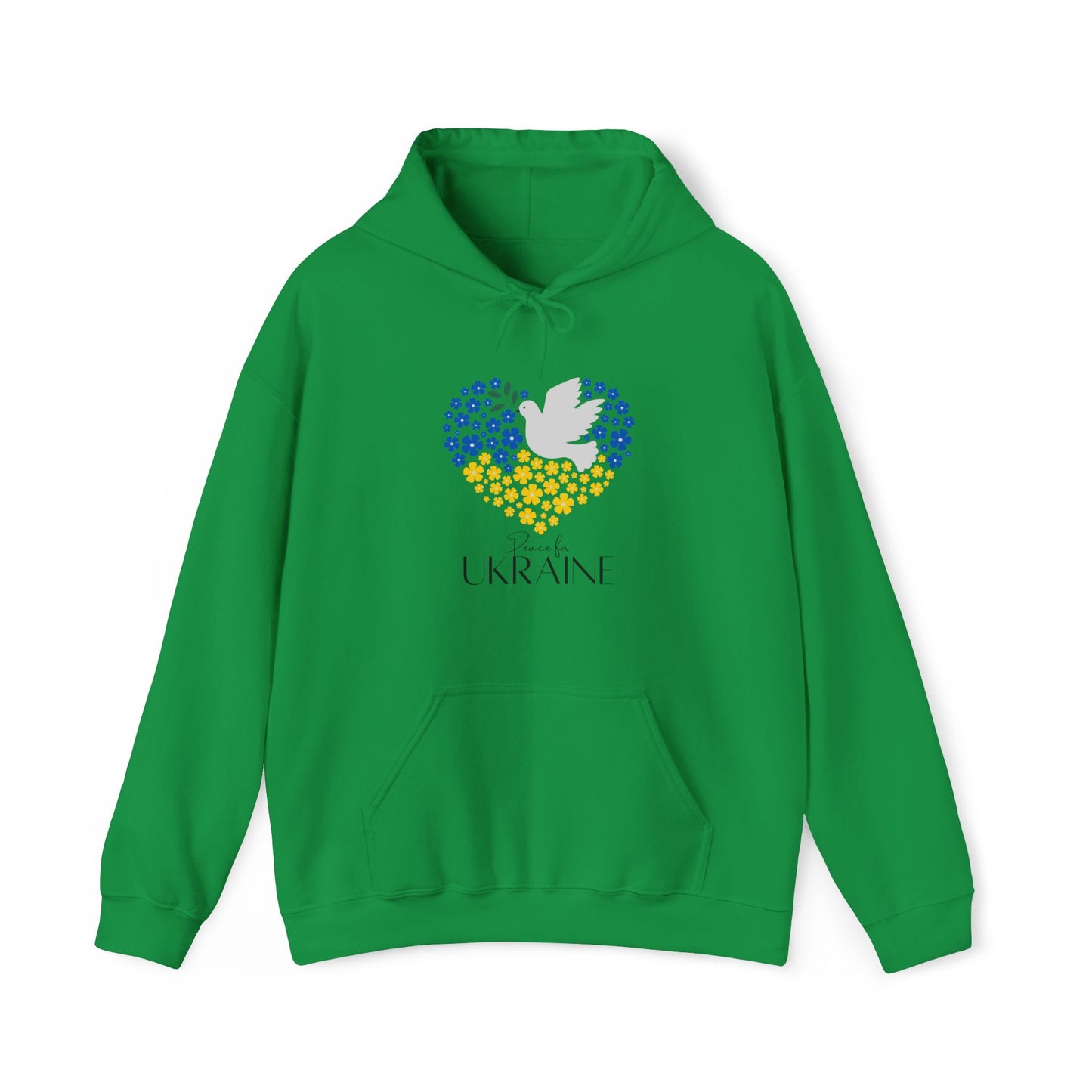 Peace for Ukraine light - Unisex Heavy Blend™ Hooded Sweatshirt