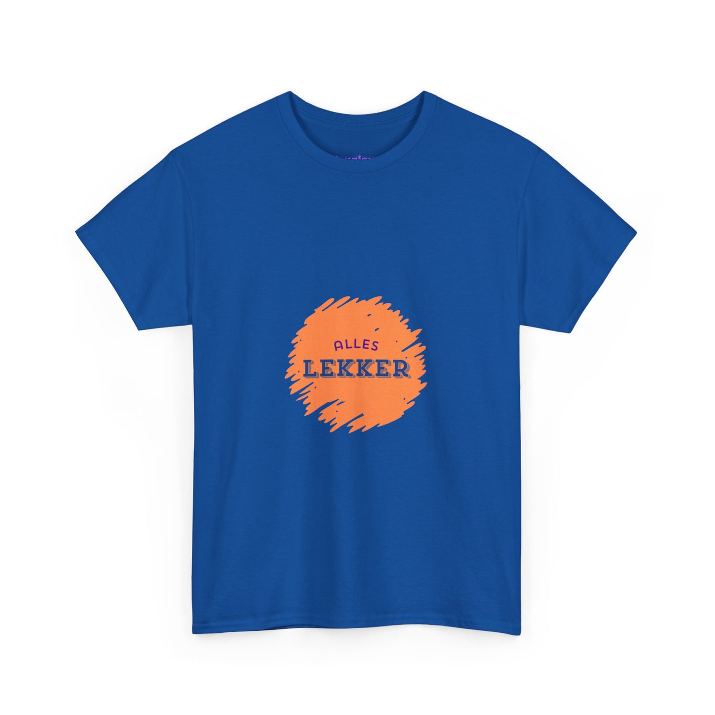 Alles lekker - Unisex T-shirt van zwaar katoen