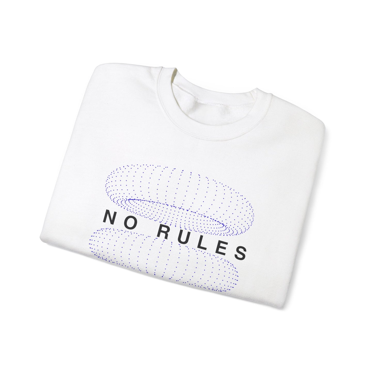 No Rules Just Vibes Light - Unisex Heavy Blend™ Crewneck Sweatshirt