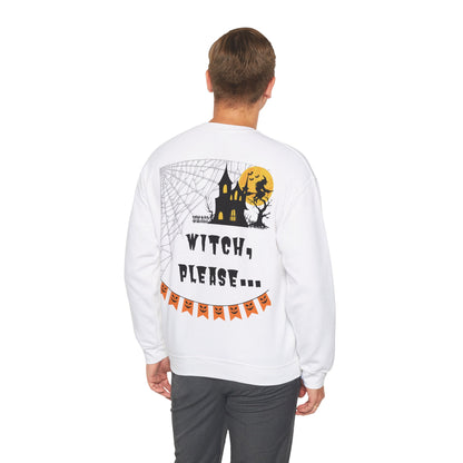 Heks, alsjeblieft... Halloween - Unisex Heavy Blend™ Crewneck Sweatshirt