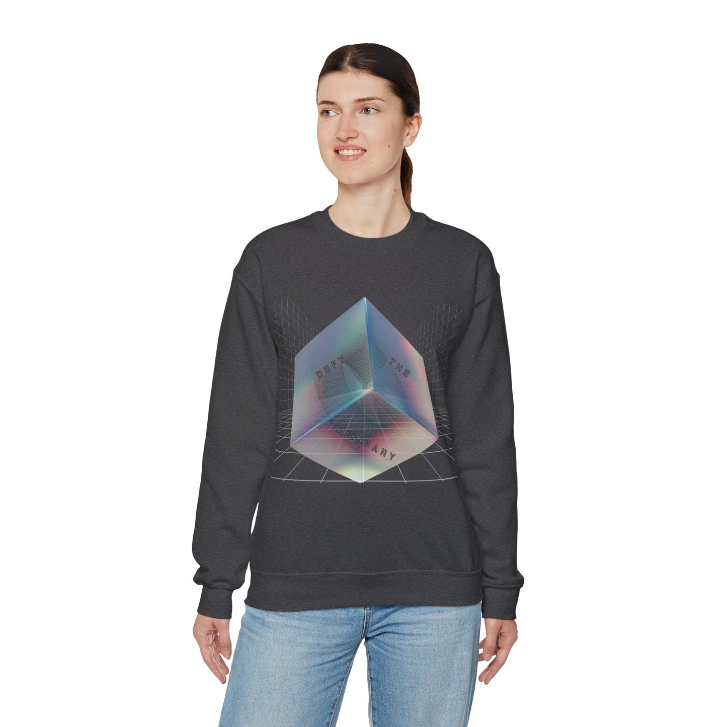 Defy The Ordinary - Unisex Heavy Blend™ Sweatshirt met ronde hals