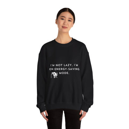 Ik ben niet lui Dark - Unisex Heavy Blend™ ronde hals sweatshirt