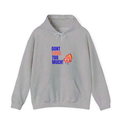 Denk niet te veel na - Unisex Heavy Blend™ Hooded Sweatshirt