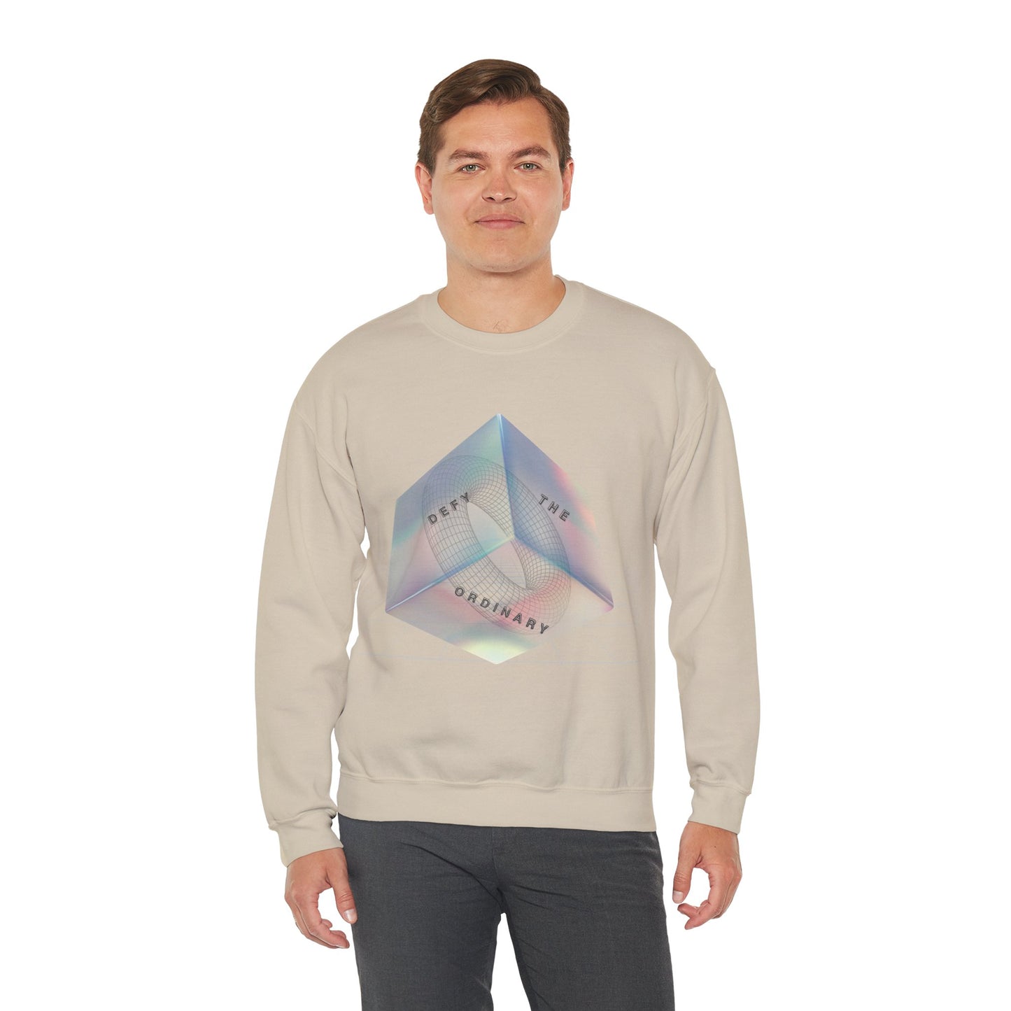 Defy The Ordinary - Unisex Heavy Blend™ Sweatshirt met ronde hals