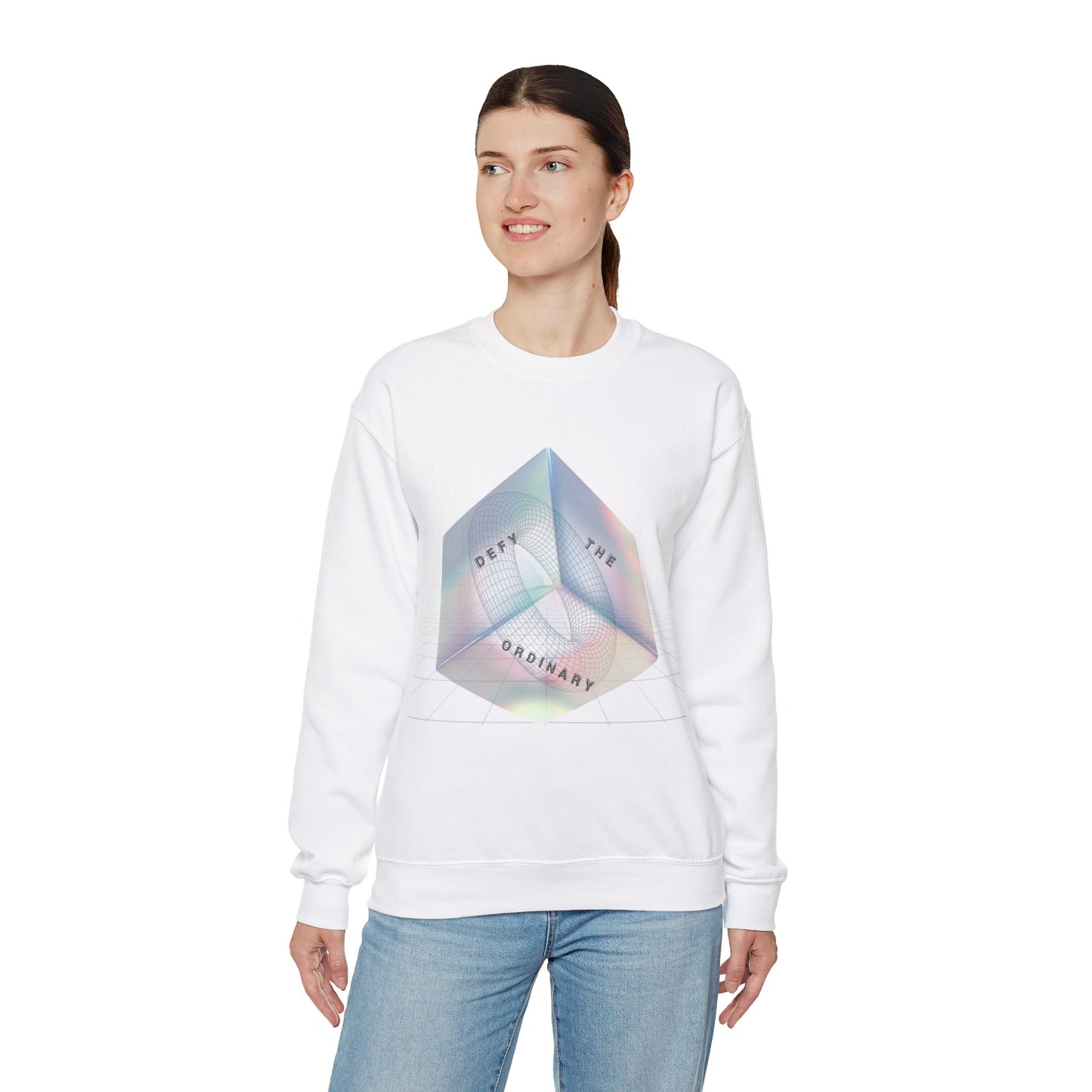 Defy The Ordinary - Unisex Heavy Blend™ Sweatshirt met ronde hals