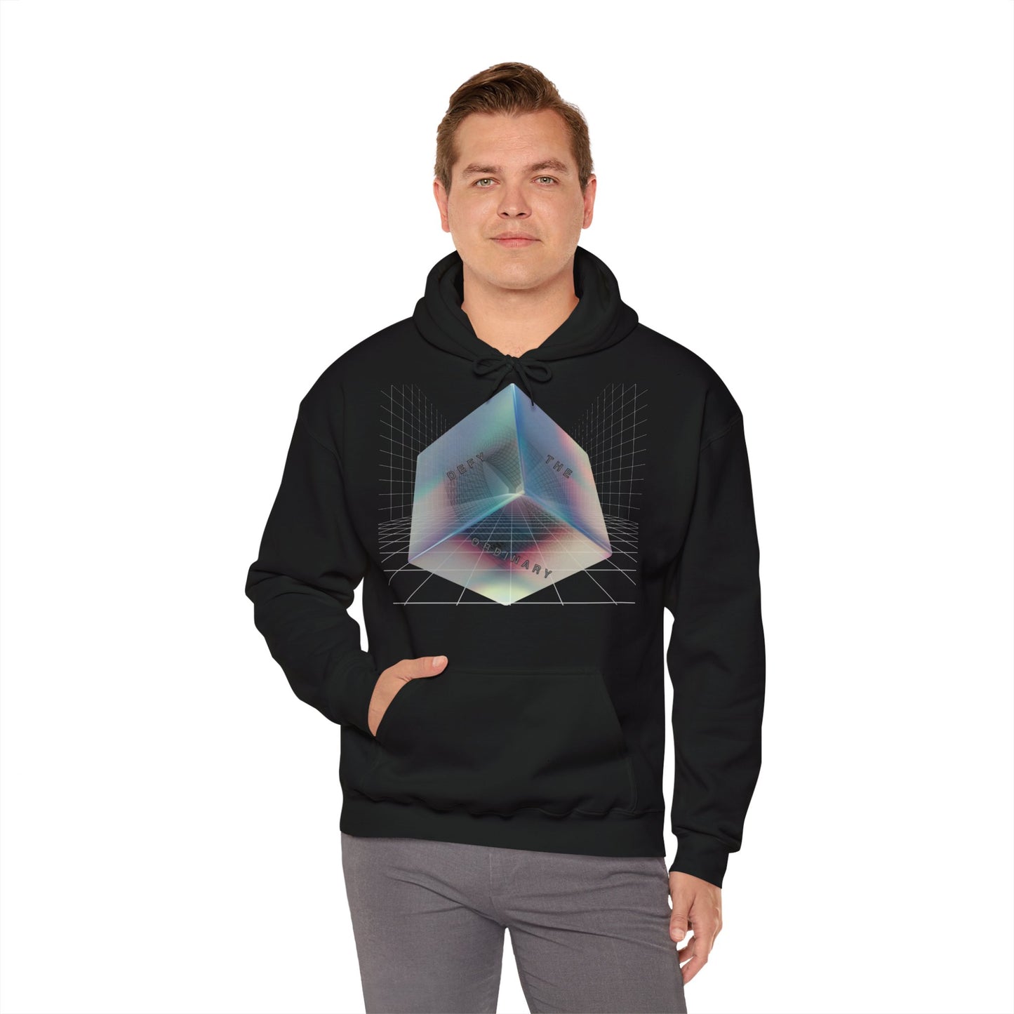 Defy The Ordinary - Unisex Heavy Blend™ Sweatshirt met capuchon