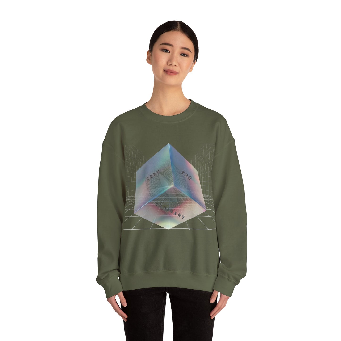 Defy The Ordinary - Unisex Heavy Blend™ Sweatshirt met ronde hals