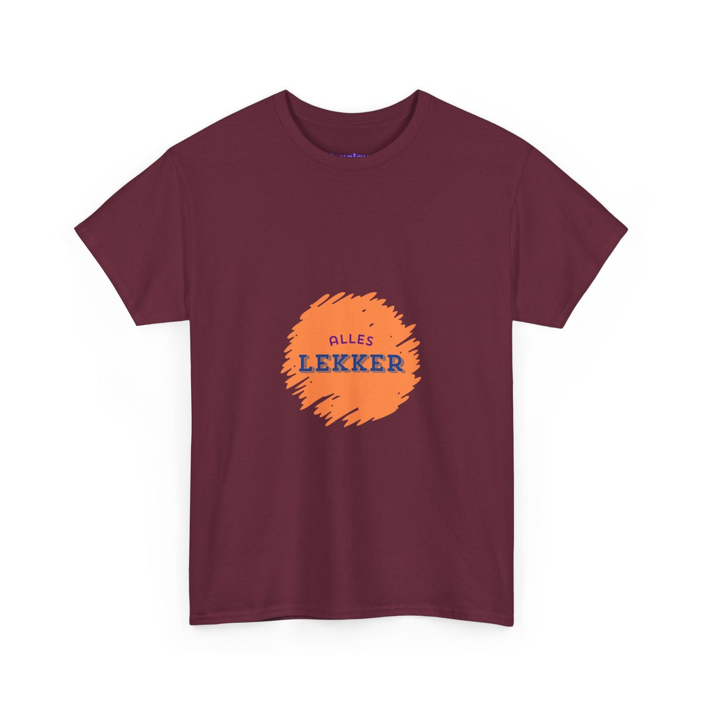 Alles lekker - Unisex T-shirt van zwaar katoen