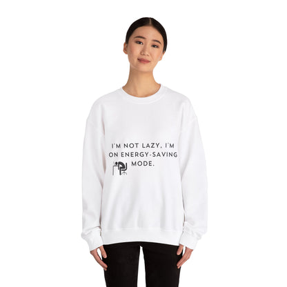 I Am Not Lazy Light - Unisex Heavy Blend™ Crewneck Sweatshirt