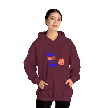 Denk niet te veel na - Unisex Heavy Blend™ Hooded Sweatshirt