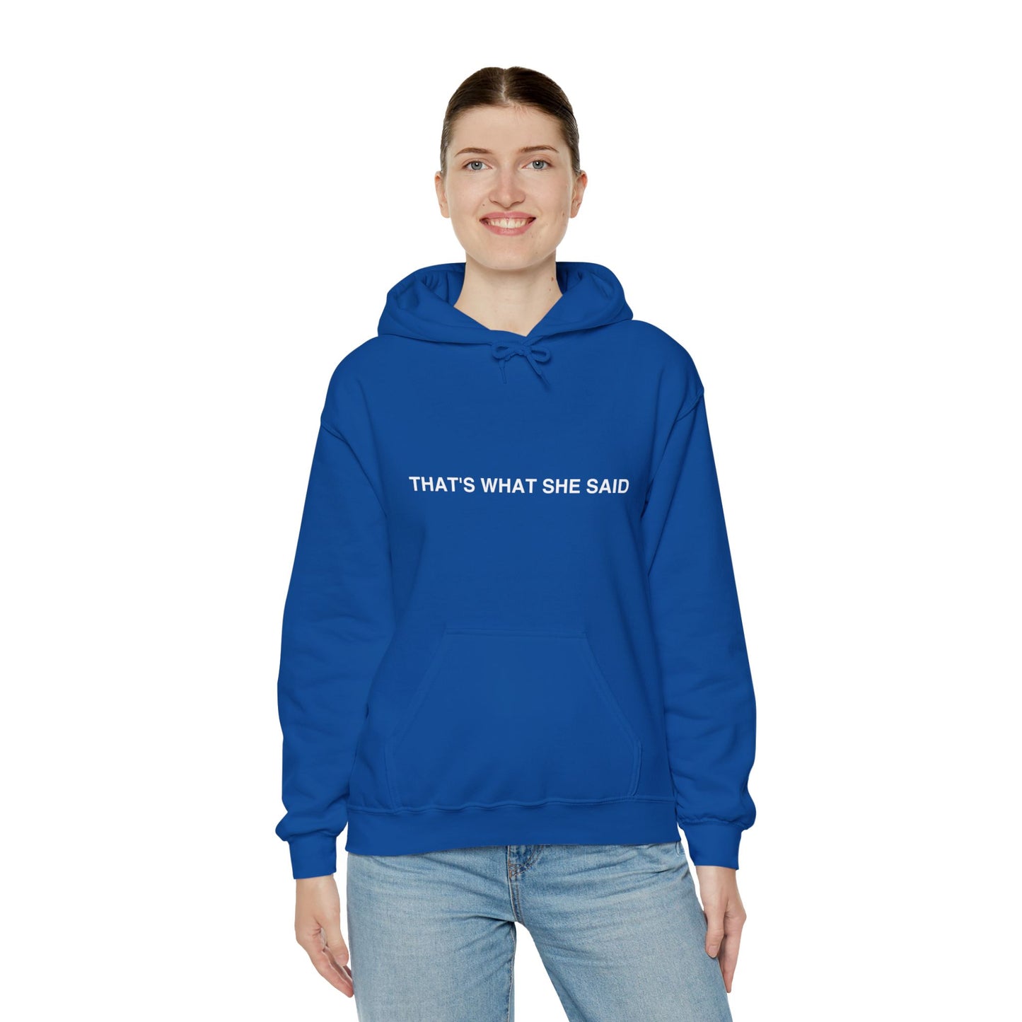 That`s What She Said Dark - Unisex Heavy Blend™ Hooded Sweatshirt