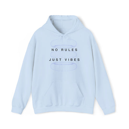 No Rules Just Vibes Light - Unisex Heavy Blend™ Hooded Sweatshirt