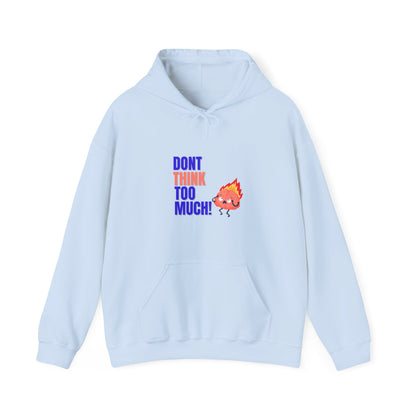 Denk niet te veel na - Unisex Heavy Blend™ Hooded Sweatshirt