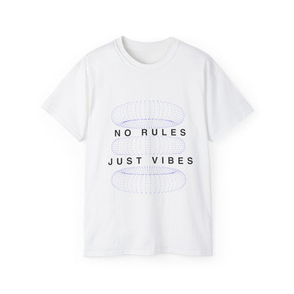 No Rules Just Vibes Light - Unisex Ultra Cotton Tee