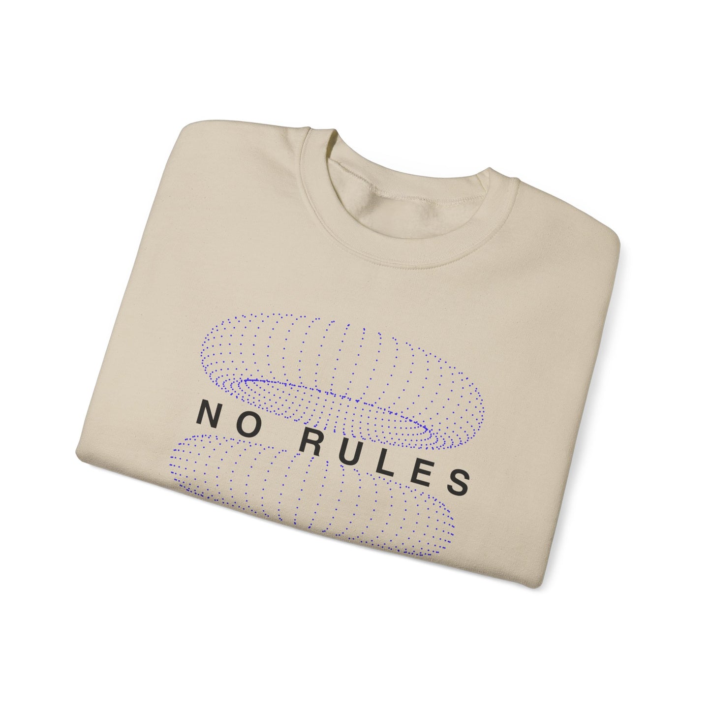 No Rules Just Vibes Light - Unisex Heavy Blend™ Crewneck Sweatshirt