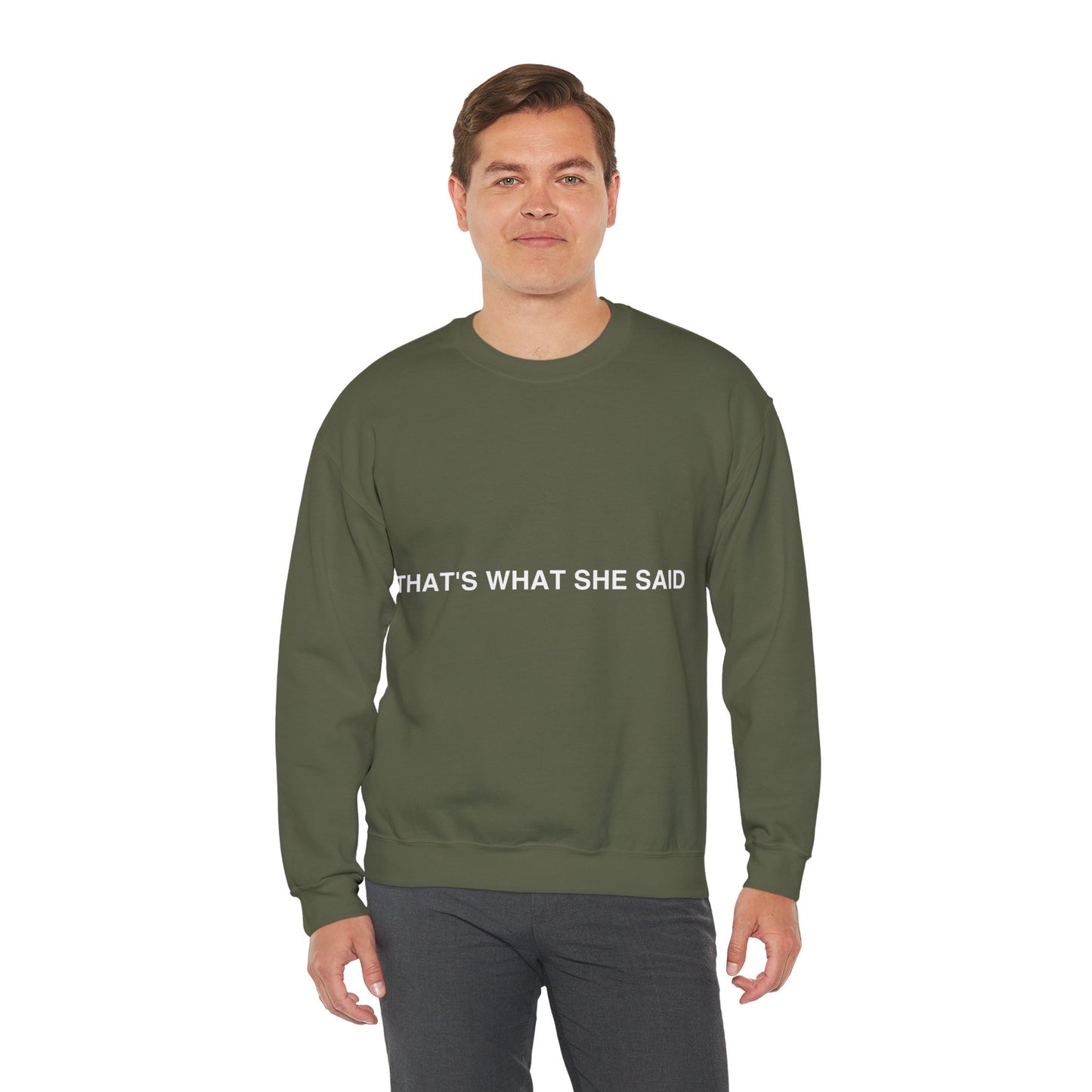 That`s What She Said Dark - Unisex Heavy Blend™ Crewneck Sweatshirt