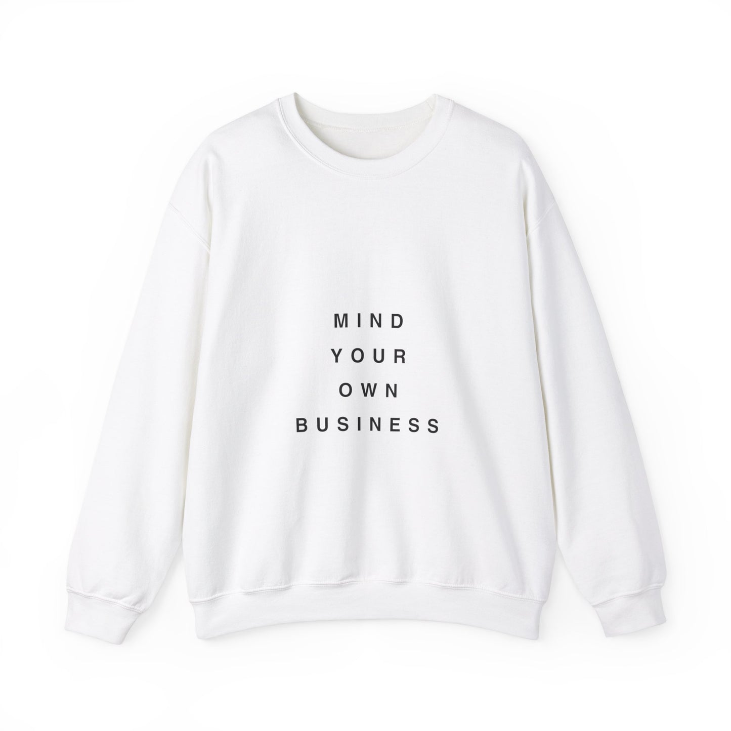 Mind Your Own Business Light - Unisex Heavy Blend™ Sweatshirt met ronde hals