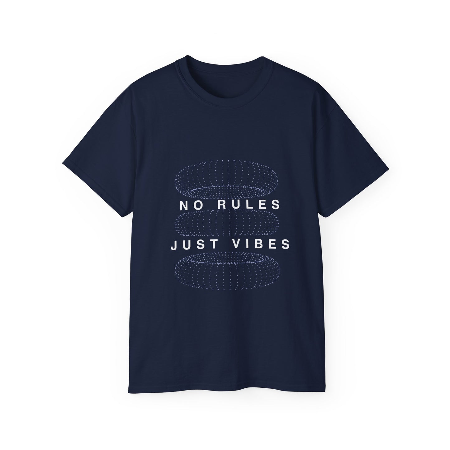 No Rules Just Vibes Dark - Unisex Ultra Cotton Tee