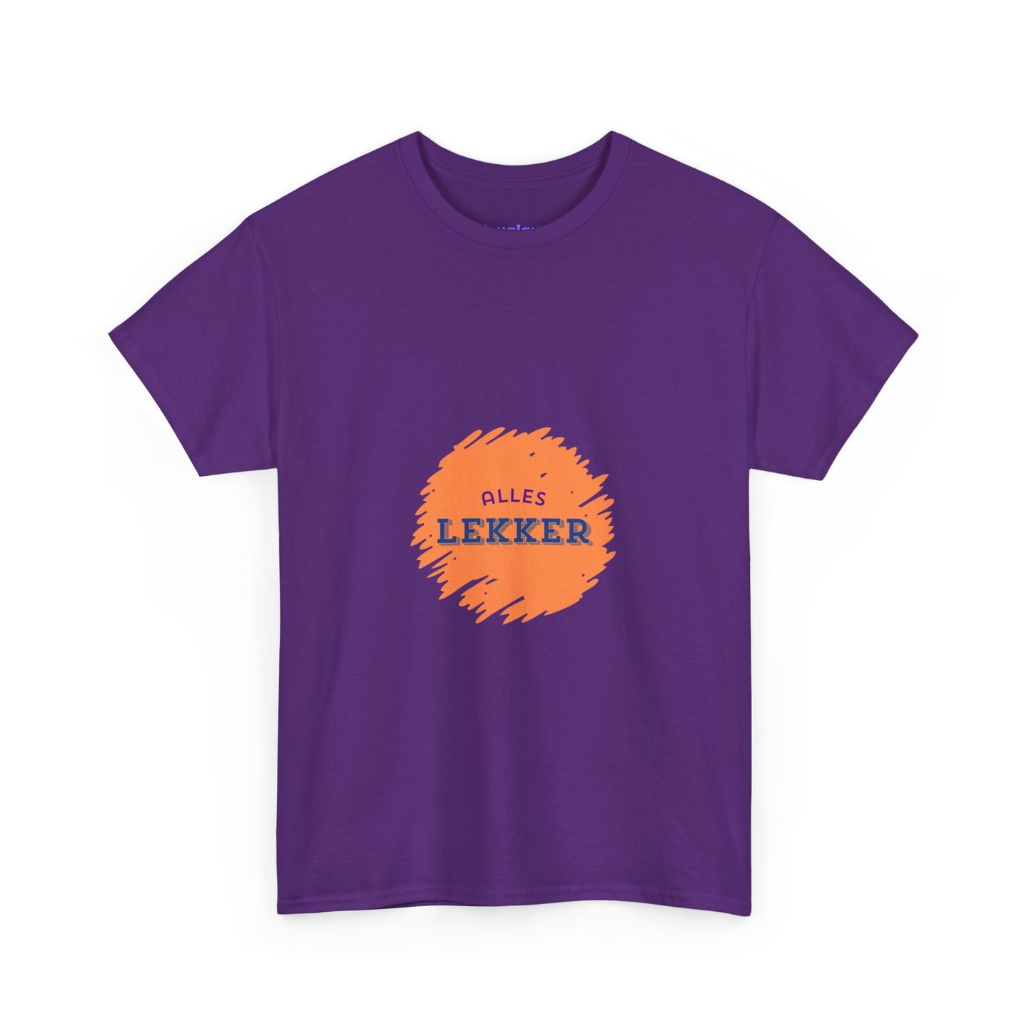 Alles lekker - Unisex T-shirt van zwaar katoen