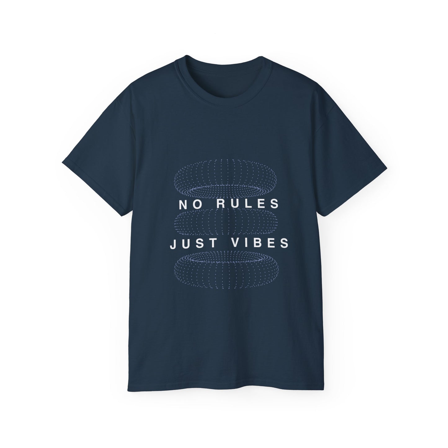 No Rules Just Vibes Dark - Unisex Ultra Cotton Tee