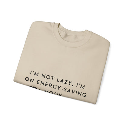 I Am Not Lazy Light - Unisex Heavy Blend™ Crewneck Sweatshirt