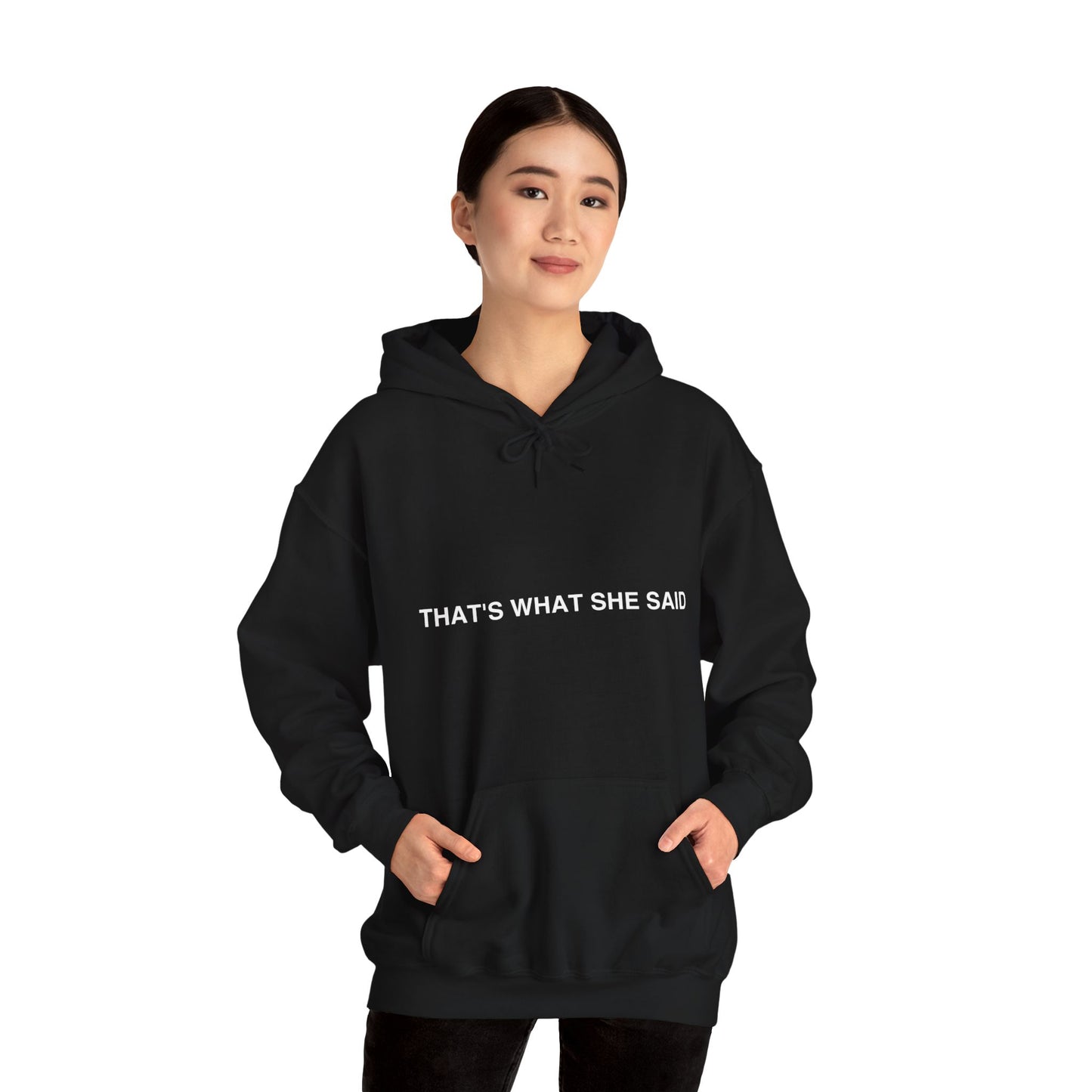 That`s What She Said Dark - Unisex Heavy Blend™ Hooded Sweatshirt