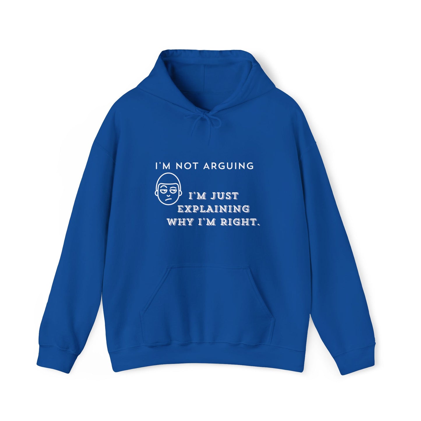 Ik Arguing Not Dark - Unisex Heavy Blend™ Sweatshirt met Capuchon