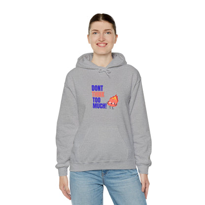 Denk niet te veel na - Unisex Heavy Blend™ Hooded Sweatshirt