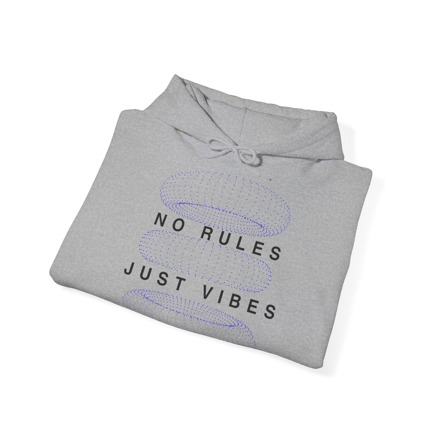 No Rules Just Vibes Light - Unisex Heavy Blend™ Hooded Sweatshirt