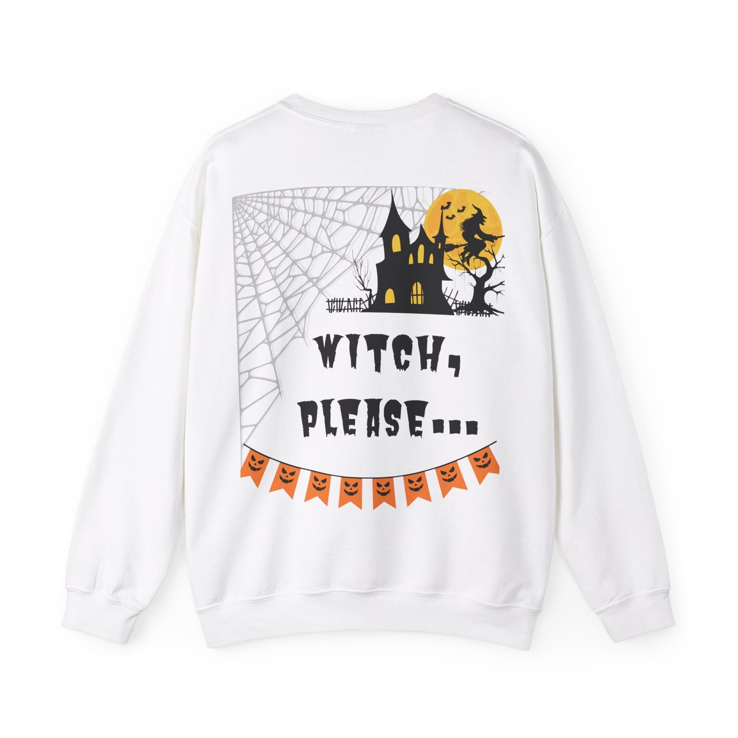 Heks, alsjeblieft... Halloween - Unisex Heavy Blend™ Crewneck Sweatshirt