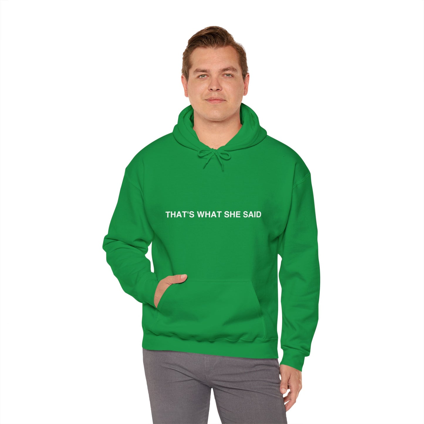 That`s What She Said Dark - Unisex Heavy Blend™ Hooded Sweatshirt