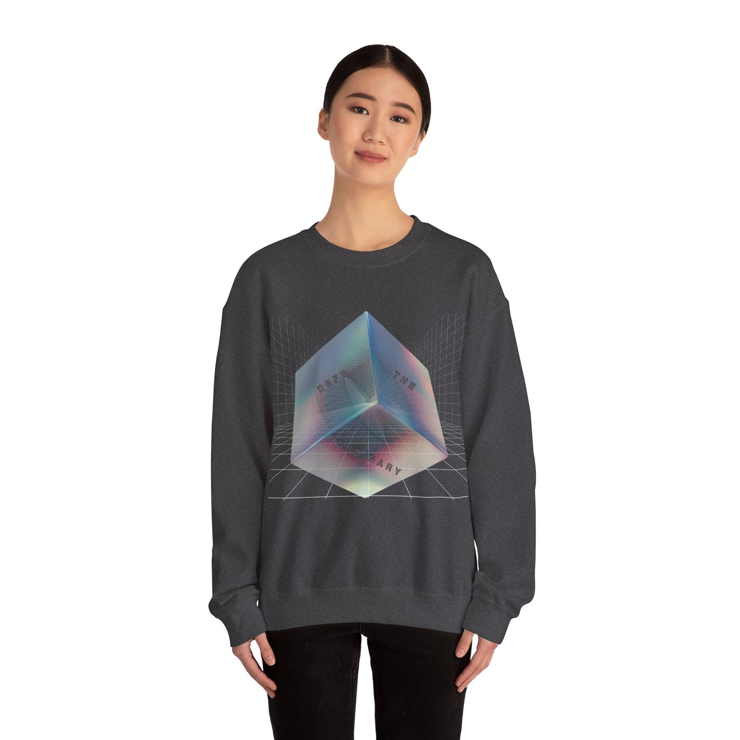 Defy The Ordinary - Unisex Heavy Blend™ Sweatshirt met ronde hals