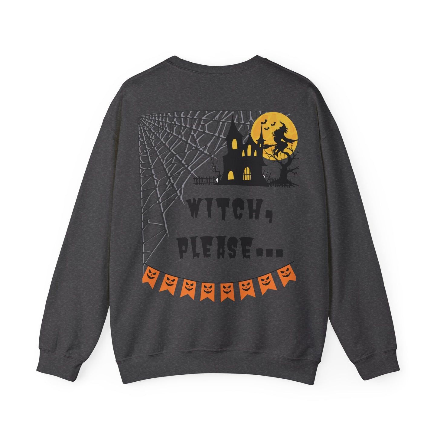 Heks, alsjeblieft... Halloween - Unisex Heavy Blend™ Crewneck Sweatshirt